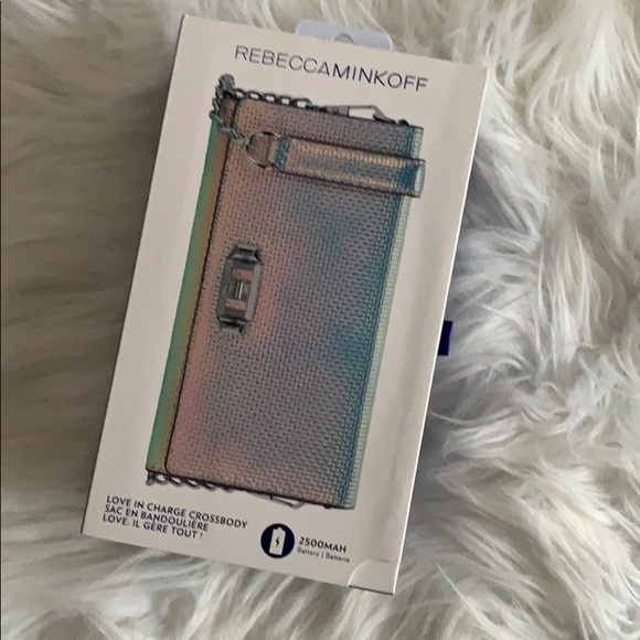 Rebecca Minkoff Holographic Charger Crossbody - Picture 8 of 8